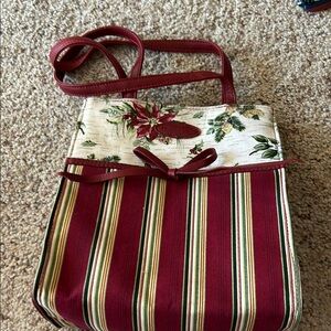 Longaberger christmas small bag